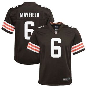 Nike Cleveland Browns Jersey Youth Size XL (18/20) Baker Mayfield #6 On Field